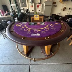 Original Harrahs Poker Table