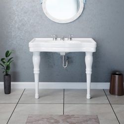 Porcelain Console Sink