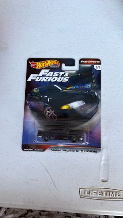 Hot wheels fast & furious Nissan skyline