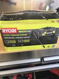 Ryobi 1,600 psi electric pressure washer