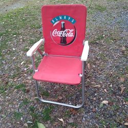 COKE LAWN CHAIR. VERY RARE HARD TO FIND