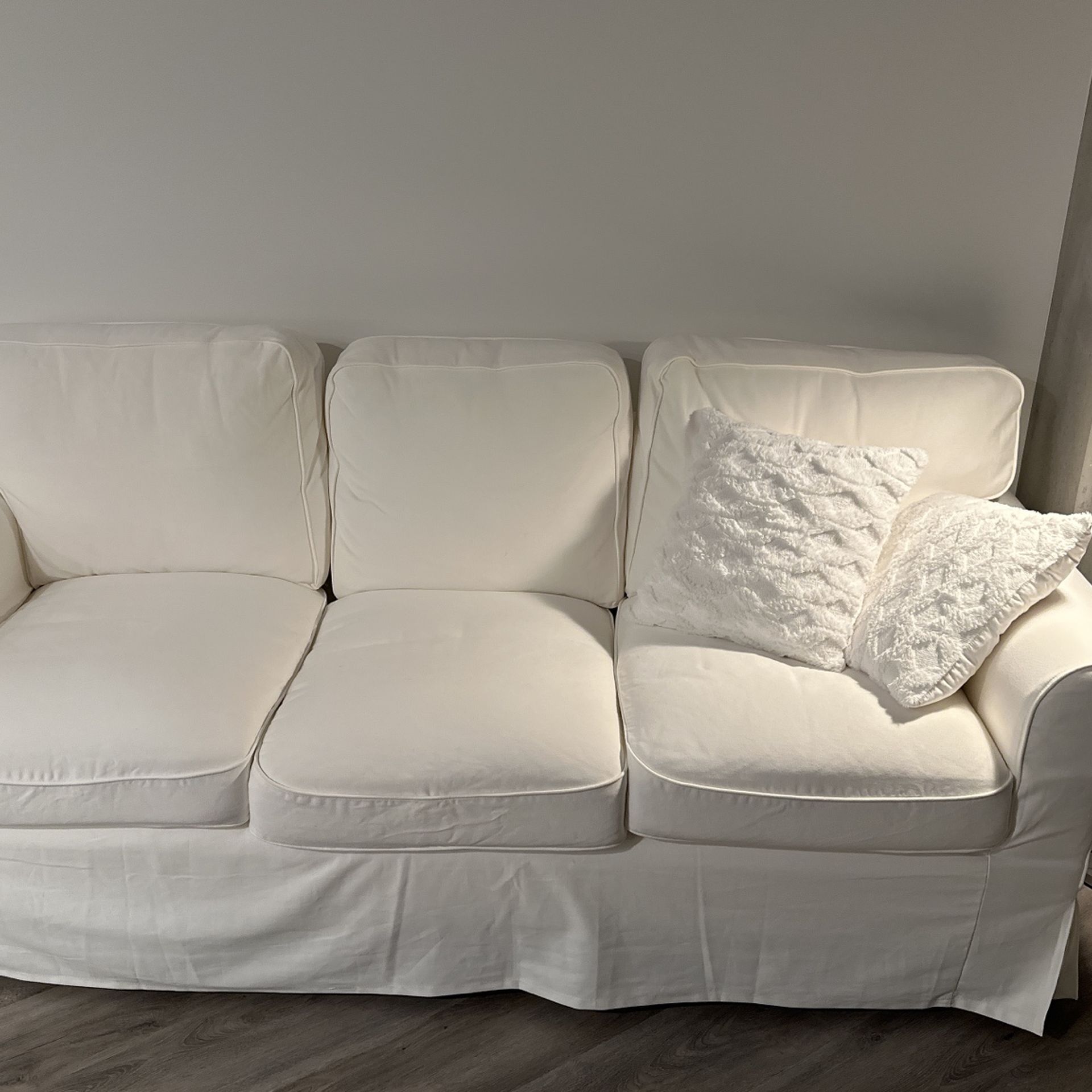 Ikea Uppland Sofa And Pillows 