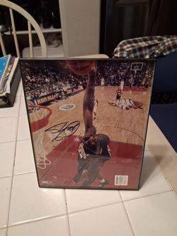 Shaquille O'Neal Framed 8x10 Auto