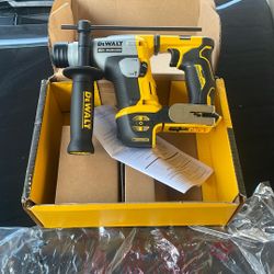 DEWALT ATOMIC 20V MAX Cordless Brushless Ultra-Compact 5/8 in. SDS Plus Hammer Drill (Tool Only)