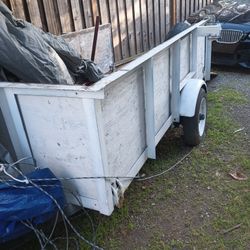 2009 Olympus Dana Single axle synchronized trailer