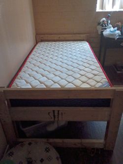 New twin bed