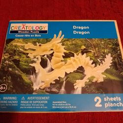 Dragon Wooden Puzzle Creatology 