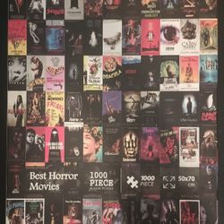 Best Horror Movies 1000pc Jigsaw Puzzle