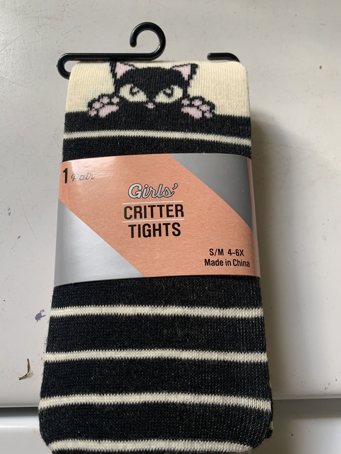 Girl’s critter tights sz 4/6x