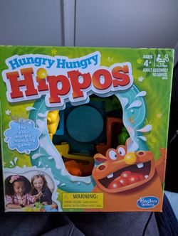 Brand New! Hungry Hungry Hippos Board Game 
