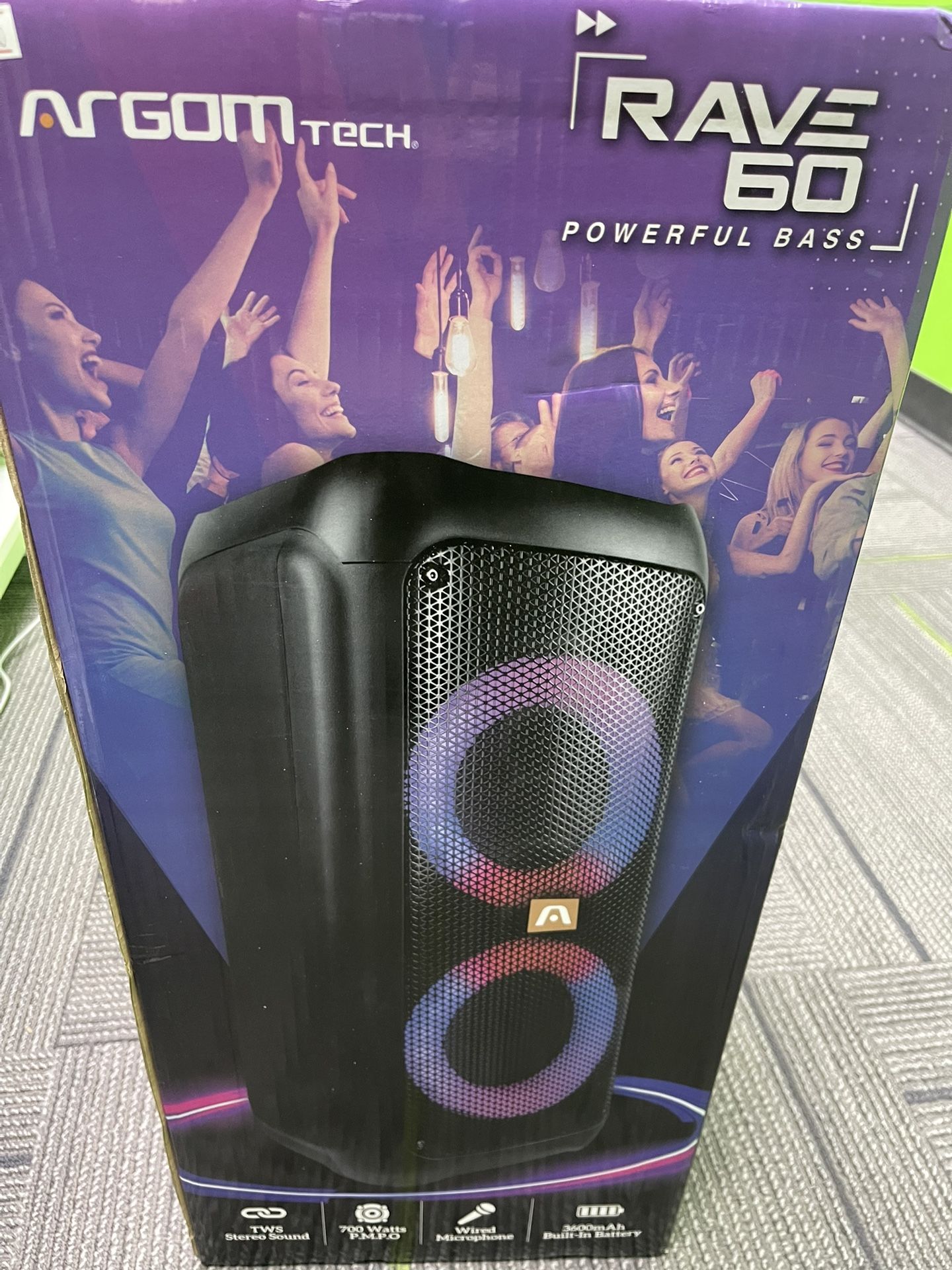 Rave60 Bass Speaker