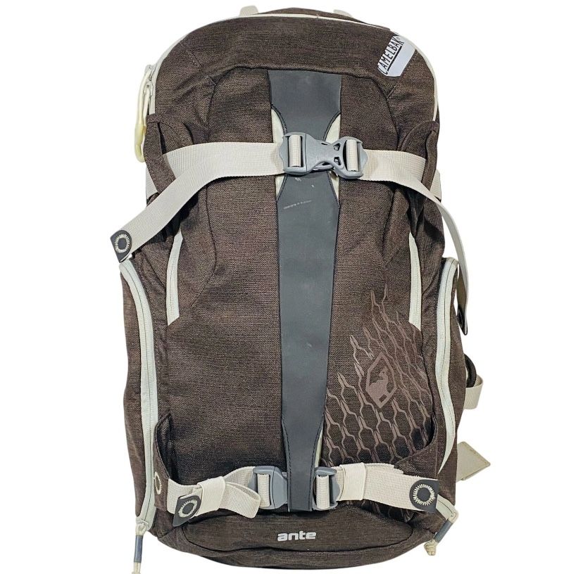 CamelBak Ante Winter Hydration Pack Brown Grey Hiking Water Bag Backpack Used