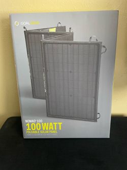 Goal Zero Nomad 100 Portable Solar Panel - BRAND NEW / UNUSED
