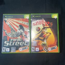 Microsoft Xbox FIFA Street & FIFA Street 2 CIB