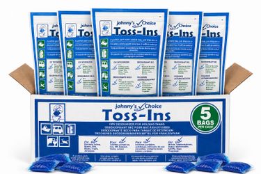 Johnny’s Choice Blue Holding Tank Deodorizer Pods RV Portable Toilet Grape 250 pk