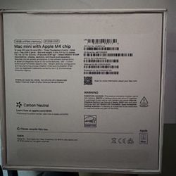 Mac mini M4 – 16GB RAM / 512GB SSD – Open Box 