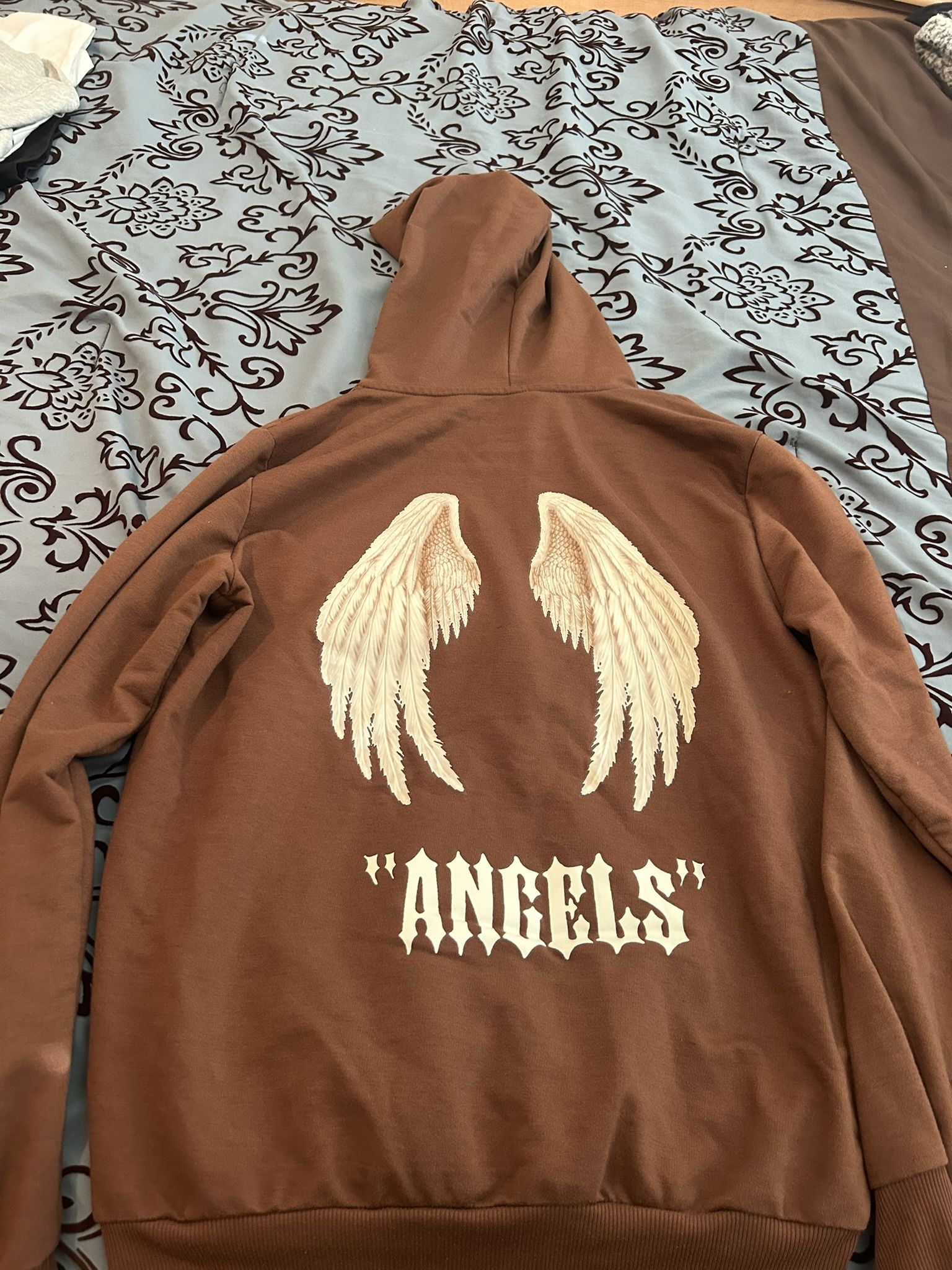 “ANGELS” Graphic Hoodie SweatShirt