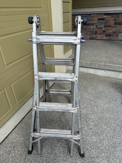 Werner adjustable ladder 17ft