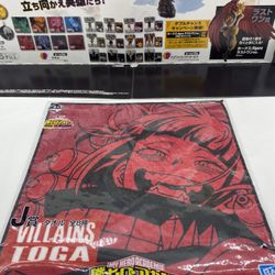 My hero academia villains toga anime hand towel prize J bandai