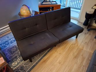 Black Futon   68" Length   38" Width
