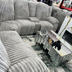 Theater Stylish Reclining Sectional! 