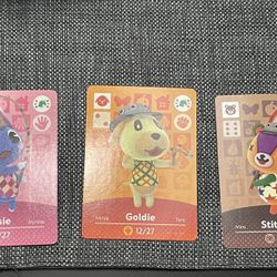 Lot Of 3 Amiibo Festival Promo Cards - Near Mint