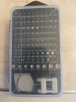 This 115-in-1 / 117-in-1 precision electronic repair screwdriver set