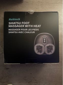 Shiatsu Foot Massager With Heat by Nektek