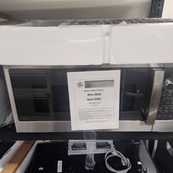 Profile 1.7 cu. ft. Over the Range Microwave in Stainless Steel with Air Fry