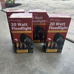 Malibu 20 Watt Floodlight, Set Of 4 NEW