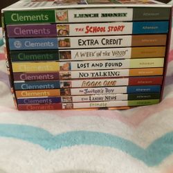 10 Andrew Clements’ School Story Books