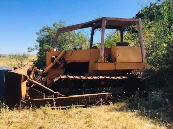 CASE 1450 DOZER CRAWLER BULLDOZER DIESEL RUNS GREAT 10 Ft Blade Low case-1450-dozer-crawler-bulldozer-diesel-runs-great-10-ft-blade-low
