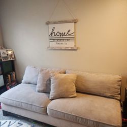 Love Sofa Couch. Microfiber 