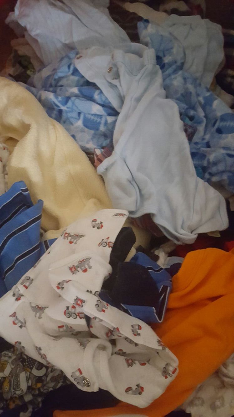 Lot of baby clothes