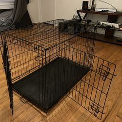 Dog Crate Cage Medium Size 36” Long 24” Height