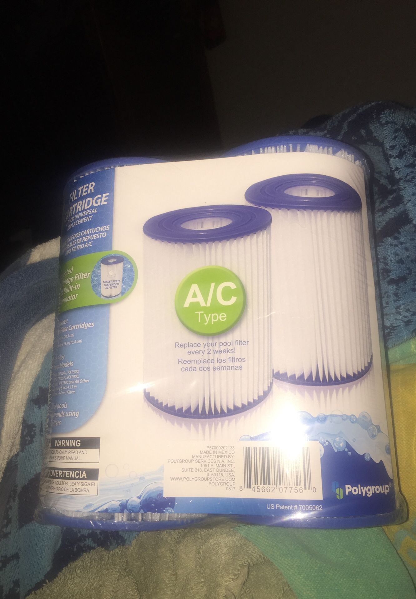 Blij plug aansporing Polygroup A/C 2 pack swimming pool pump filter for Sale in Anaheim, CA -  OfferUp