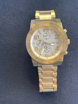 Golden caravel chronograph men 44mm  watch