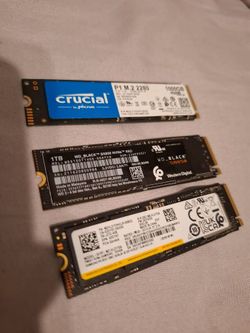1TB NVMe Internal Solid State Drive (SSD) $115. Each.. firm on price