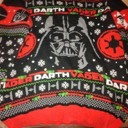 Darth Vader ugly Christmas sweater