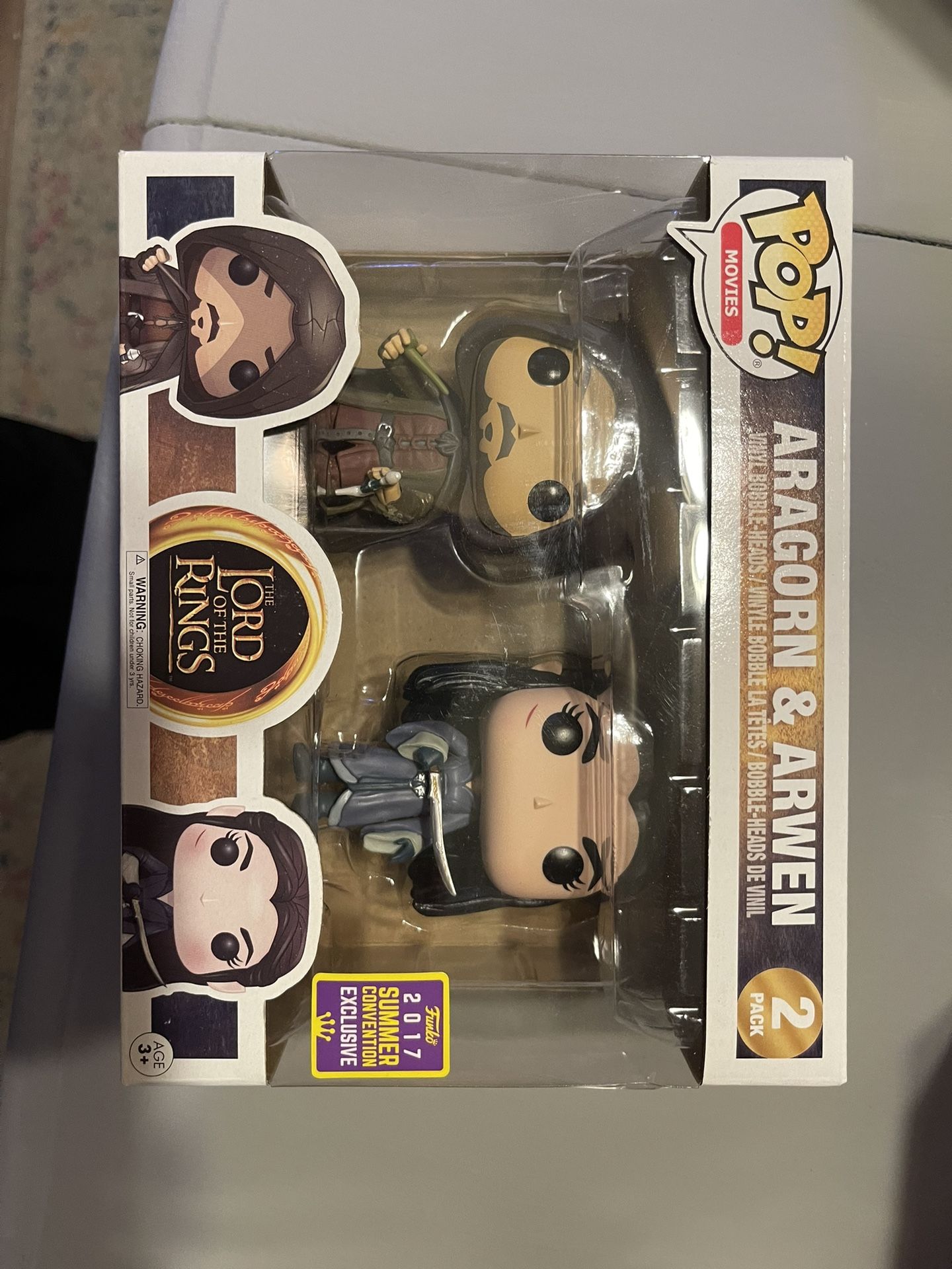 Aragorn and Arwen Funko POP!