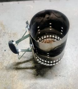 Weber steel chimney for charcoal grills
