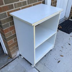 Portable Bar Cart Microwave Stand