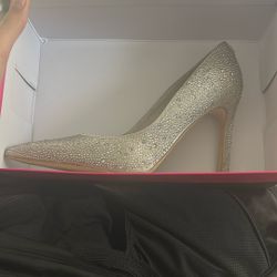 diamond high heels 