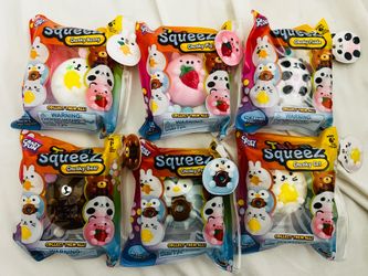 FIVE BELOW CRAZY FUN TABA SQUEEZ CHUNKY PET SET