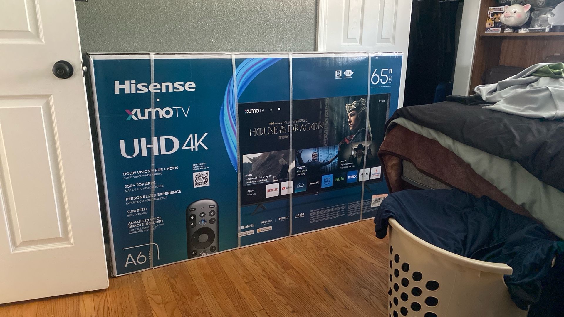 65in Hisense Flay Screen Tv
