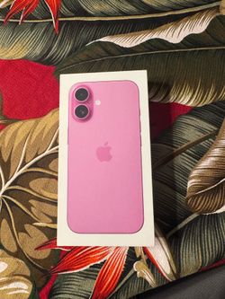 Brand new iPhone 16 sealed -pink