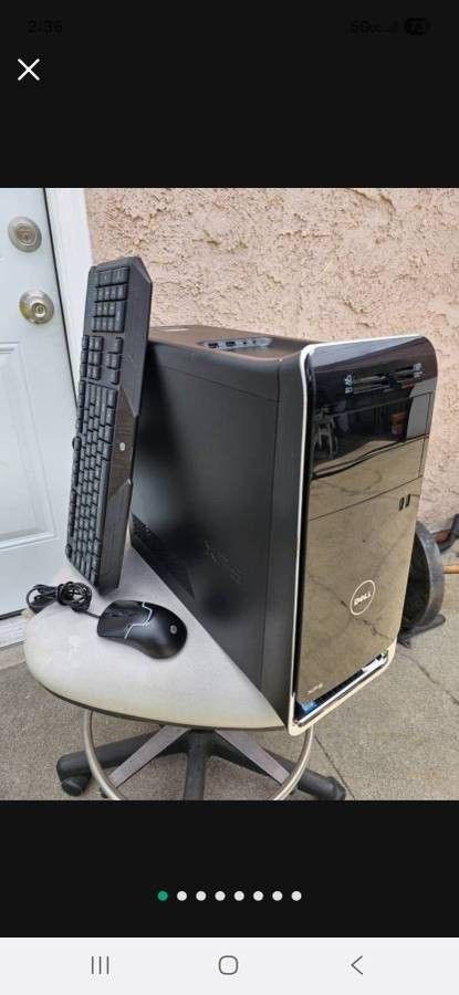 Dell XPS PC- Windows 11-1 TB Storage, i7, 16 GB, Nvidia Gpu - $220