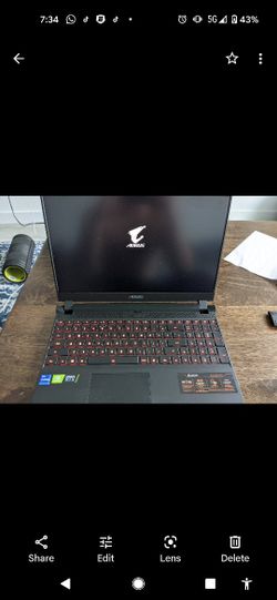 Aorus 15P YD, 3080 16 Gb, 240 Hz, Beast Gaming Laptop