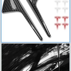 Brand New! Side Camera Turn Signal Covers 
Matte Carbon Fiber Pattern 
Tesla Model X/S/3 /Y  (2017-2020)