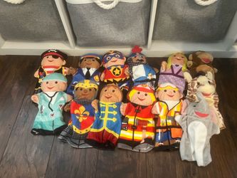 Kids hand puppets